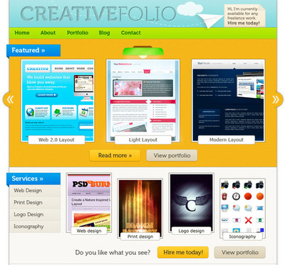 20 超棒的 Photoshop 网站布局设计教程